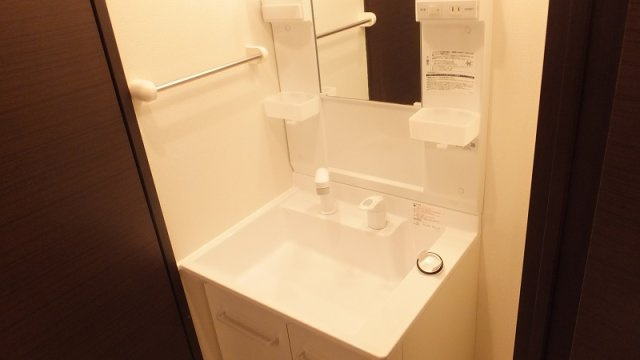 クレイノのぞみＢの内装|独立洗面台