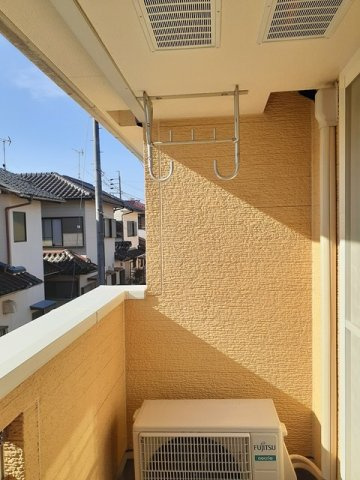フレスクーラーＢのバルコニー
