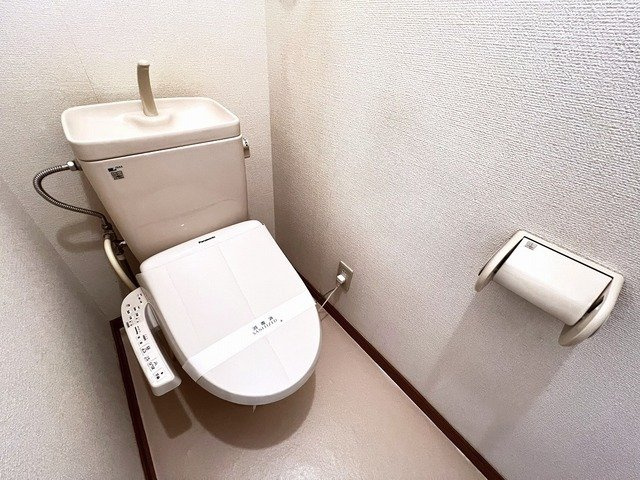 サンセール港Ｃのトイレ|トイレもきれいです