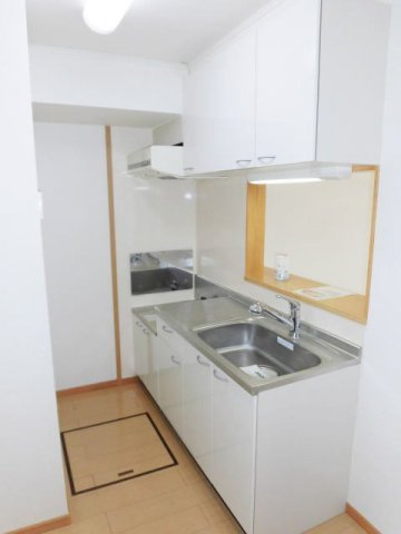 カンパーヌⅠのキッチン|きれいなキッチンです