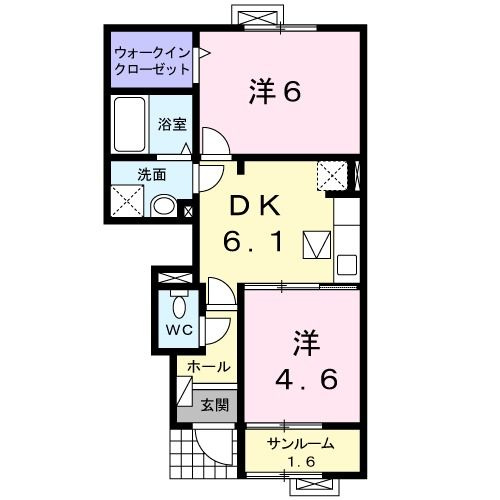 アルド－ルの間取り