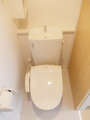 ラ　クレールのトイレ|トイレもきれいです