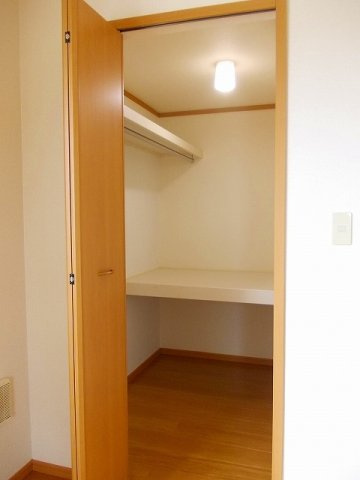 カルムＢの収納|大きなスペースがあり、収納には困りません