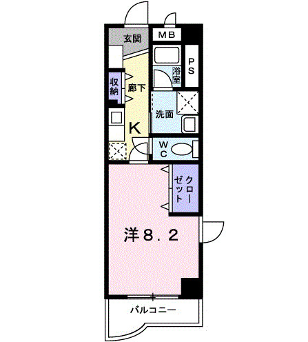 アクアメゾンの間取り