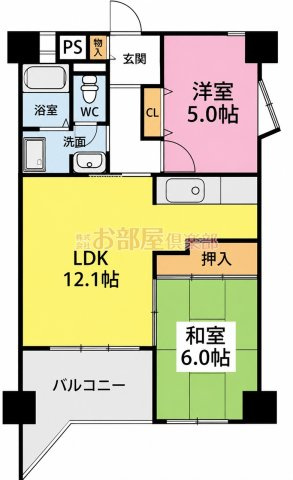 アルテハイム宮ノ陣の間取り