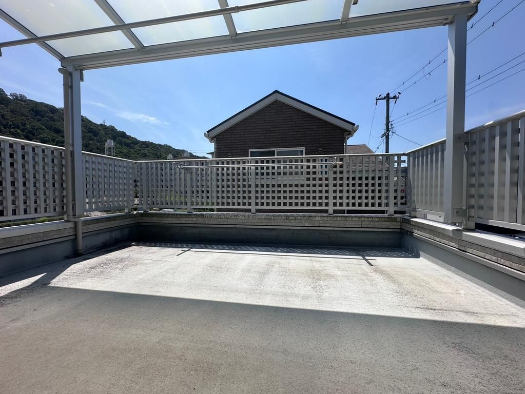 戸建 姫路市青山西３丁目のバルコニー