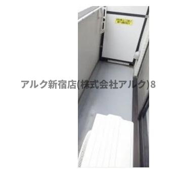 ライオンズマンション中野第五のバルコニー