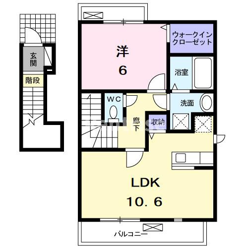 サニー南山の間取り|間取図