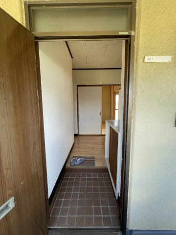 コーポラス大和の玄関