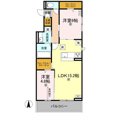 【間取り】 | クランツ枝松