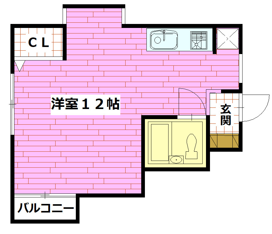 ペンションKの間取り