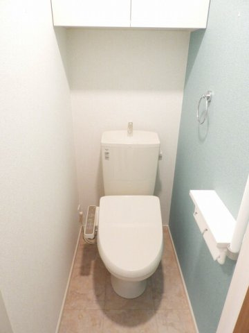 カーサ・グランデ　Ａのトイレ|落ち着いたトイレです