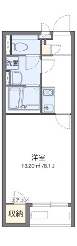 クレイノ厳庄庵の間取り|代表的な間取のため実際の間取とは異なる場合があります