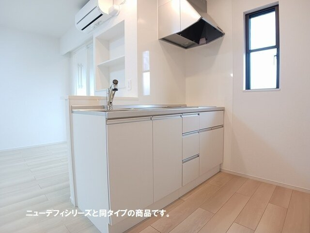 アヴニールのキッチン|コンパクトなキッチンで掃除もラクラク