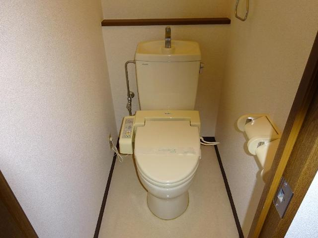 サンパティオ幸本　Ⅱのトイレ|シャワー付トイレ