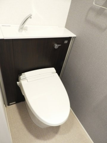 Ｂｅｌｌｅ　Ｆｏｎｔａｉｎｅのトイレ|ゆったりとした空間のトイレです
