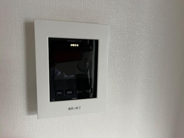 アスパラ館の内装|カメラ付インターホン