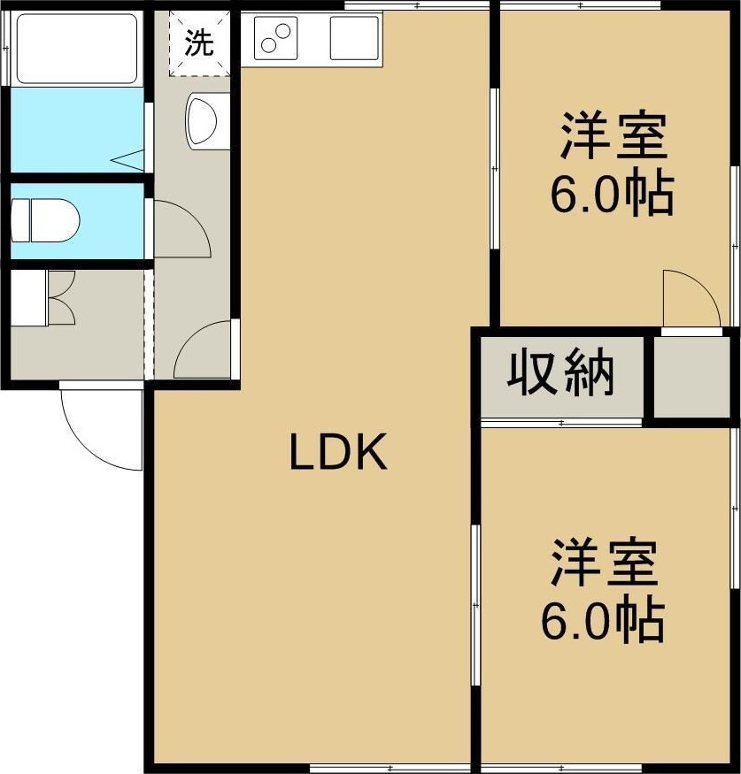 ラピエール A棟の間取り