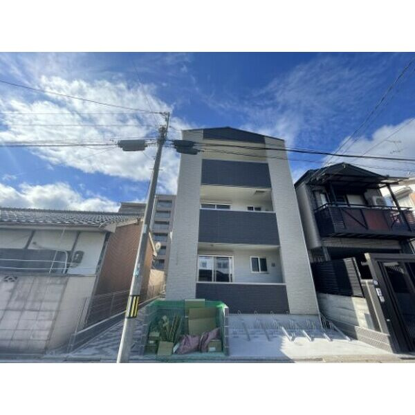 京都市下京区西七条東御前田町のアパートの外観