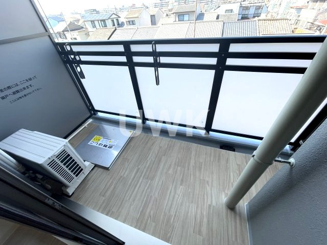 SOL CREST TAPP 伏見（ソルクレストタップフシミ）のバルコニー|※同シリーズの画像です　ご参考までに！
