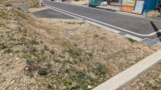 【トーヨーホーム売主/売土地】瀬戸市坂上町ⅣG区画の前面道路含む現地写真|現地土地写真
R8.4月撮影