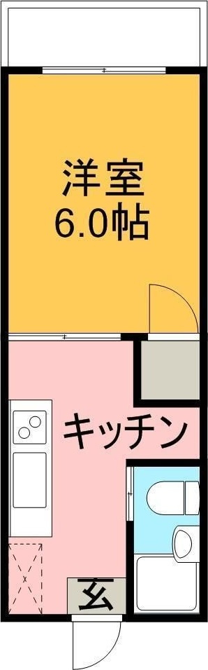 サンハイツの間取り