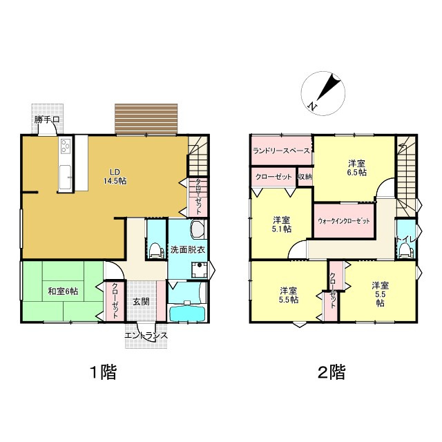26/8/1商談中　戸建　高山市赤保木町　2180万（26/7/6新規）の間取り