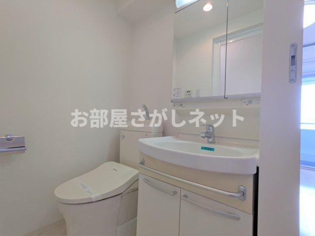 ガーデン板橋氷川町の洗面所