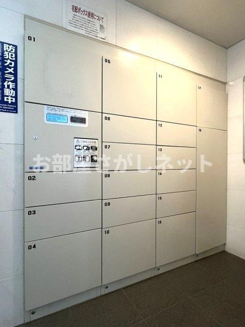 パレステュディオ芝浦シティ【おとり物件なし】#学生・社会人にオススメ！初期費用分割払いOK！のその他共用部分|宅配BOX