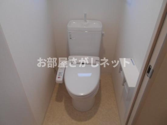 フラットワンのトイレ