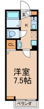ＣＥＮＴＲＡＧＥ松戸の間取り|間取りです。