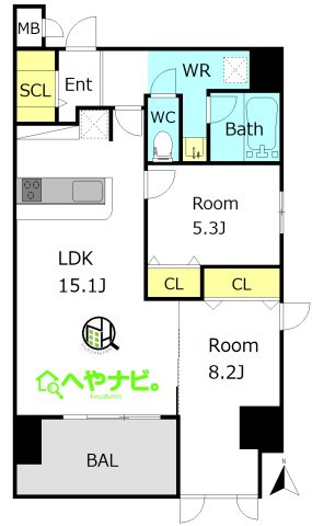 【間取り】 | スリーアイランドタワー星ヶ丘