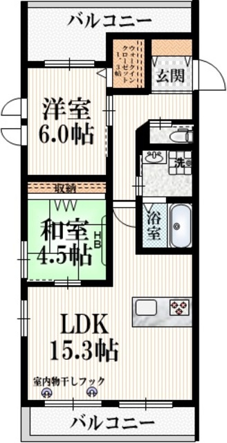BORIKI吉祥寺北の間取り|★子育て共感賃貸マンション★