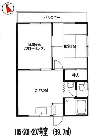 【間取り】 | 水子マンション
