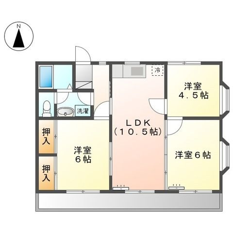 ハイムマルセンの間取り