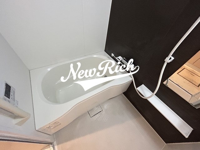 前橋市総社町植野のアパートの浴室