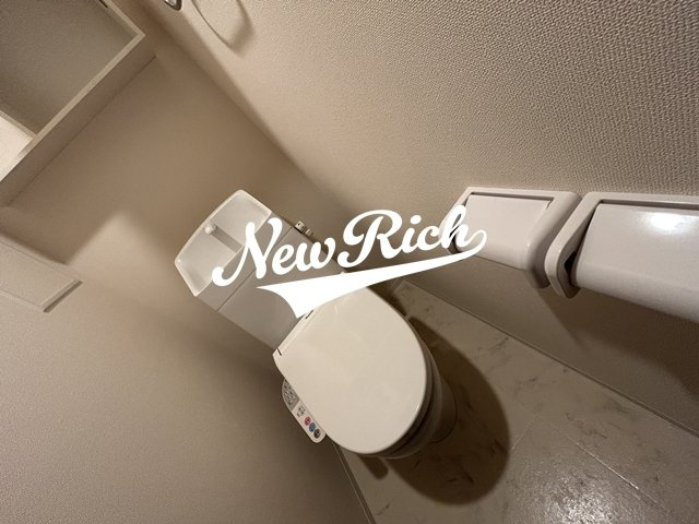 前橋市総社町植野のアパートのトイレ