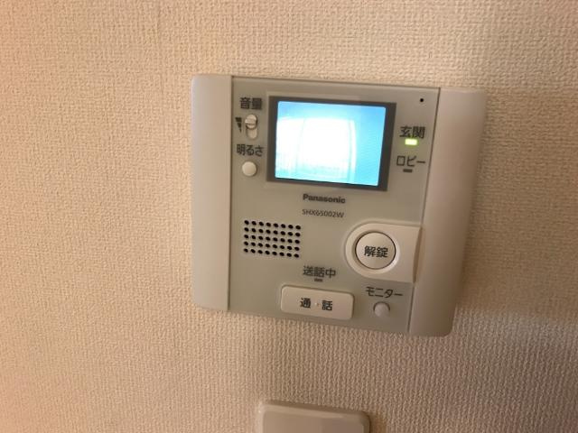 ヴェルデみなみの内装|カメラ付インターホン