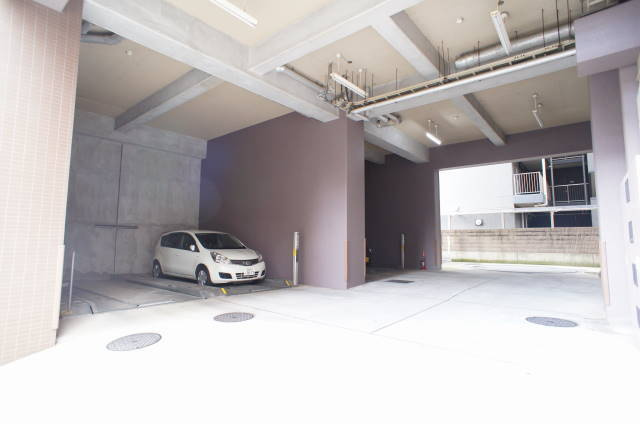 アイ・ティー・オーおゆみ野Ⅱの駐車場|敷地内の機械式駐車場です