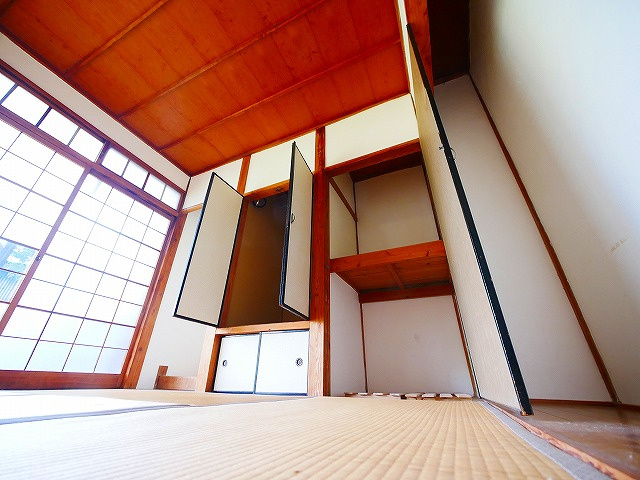 奈良市多門町貸家のバルコニー|庭