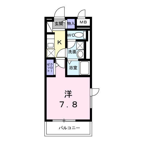 ミステルの間取り