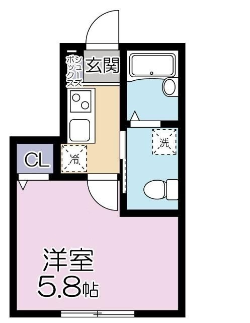 グランシャレー千住旭町の間取り|間取りです。