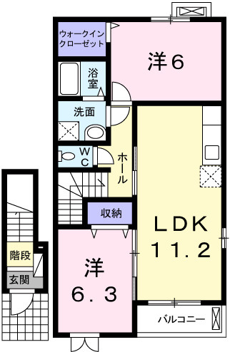 花水木の間取り