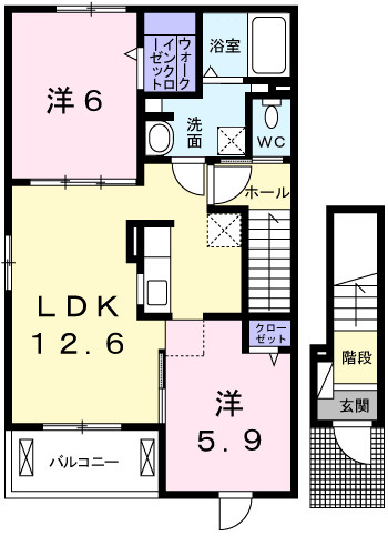 サンリットの間取り