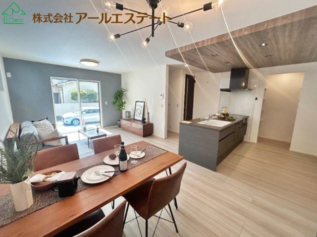 加古川市平岡町新在家　　JR「東加古川駅」徒歩17分の居間・リビング