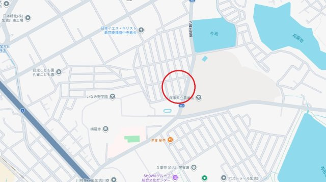 加古川市平岡町新在家　　JR「東加古川駅」徒歩17分の地図