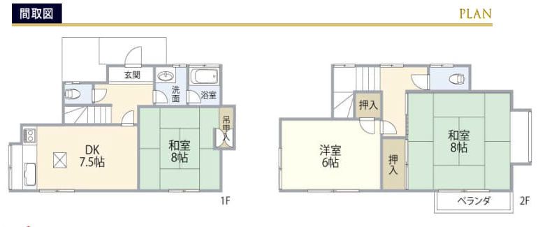 東村山市多摩湖町２丁目の中古一戸建の間取り