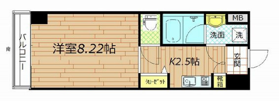 プレイスＫの間取り