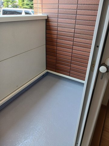 アンジェリカ　Ａのバルコニー|陽当たり良好なバルコニーです
