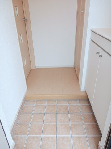 パールハウスＣの玄関|シンプルで使いやすい玄関です